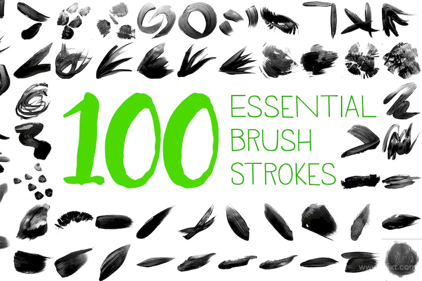 100 Essential Brush Strokes 2.jpg
