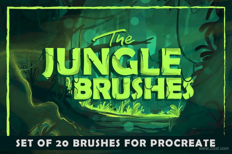 The Jungle  Procreate Brushes4.jpg