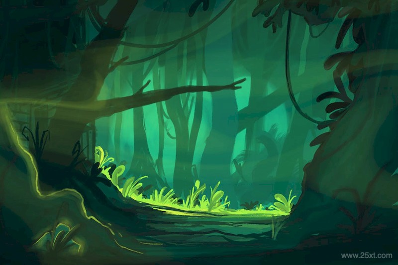 The Jungle  Procreate Brushes5.jpg