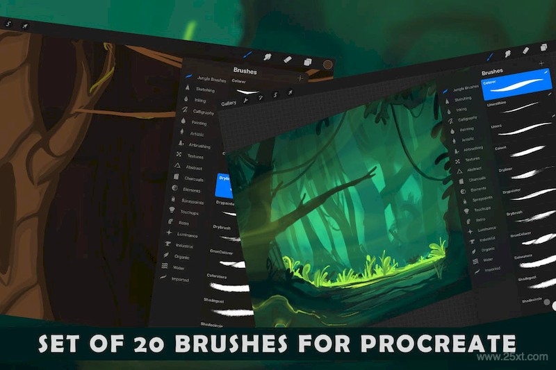The Jungle  Procreate Brushes1.jpg