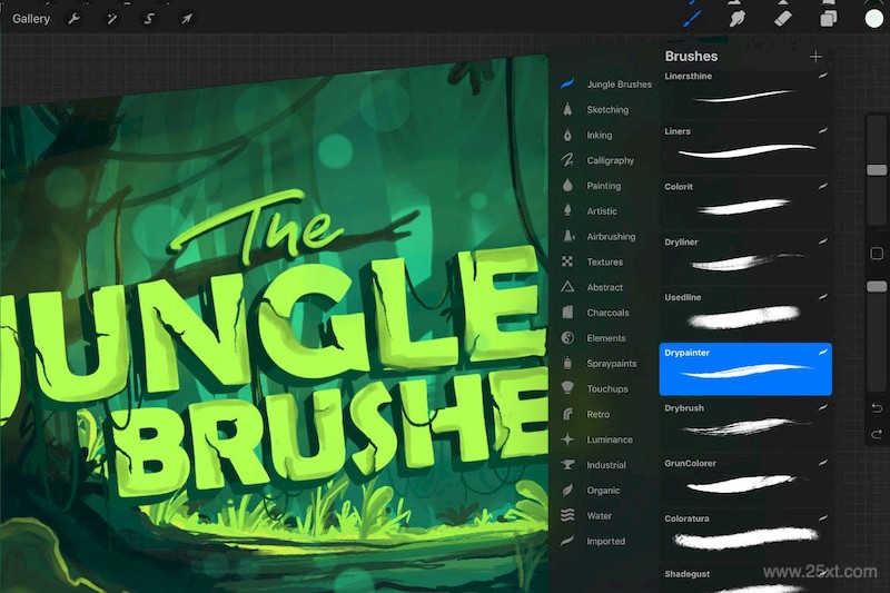 The Jungle  Procreate Brushes6.jpg