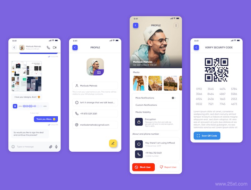 InMood Social Messaging App UI Kit-10.jpg