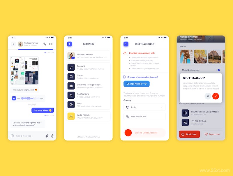 InMood Social Messaging App UI Kit-14.jpg