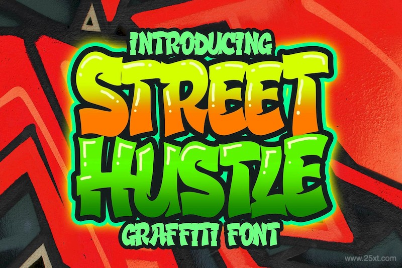 Street Hustle - Graffiti Font-6.jpg