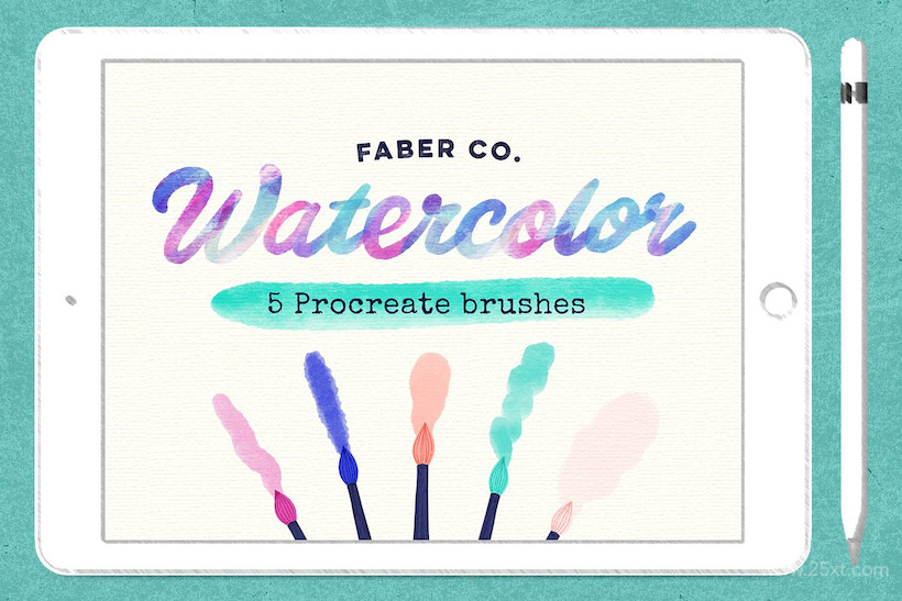 Procreate Watercolor Brushes 11.jpg