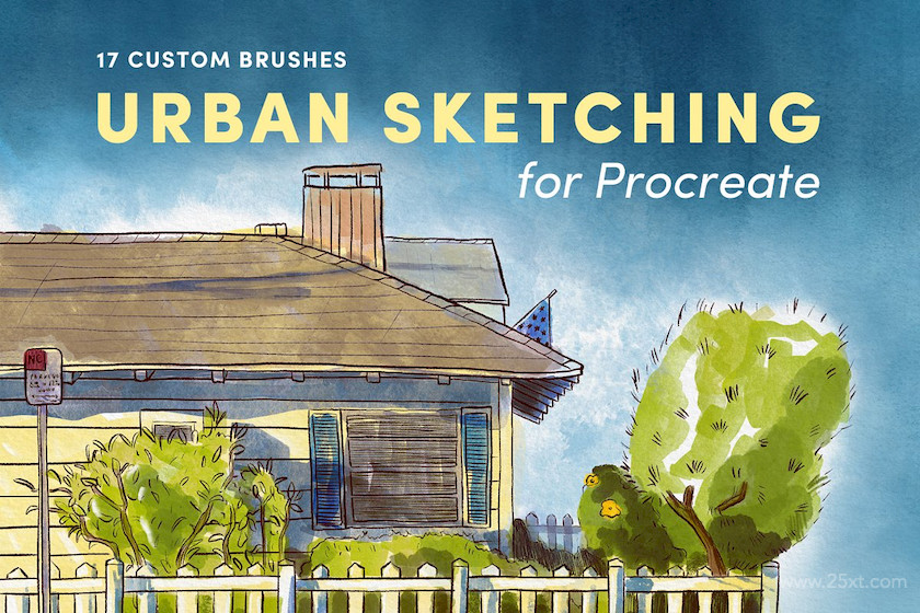 Urban Sketching – Procreate Brushes 1.jpg