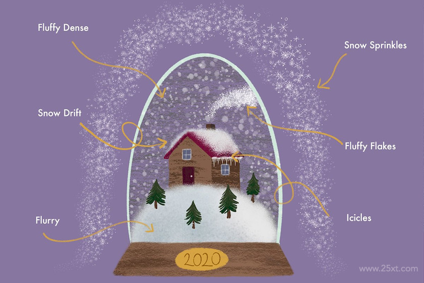 Magical Snow Procreate Brushes 1.jpg