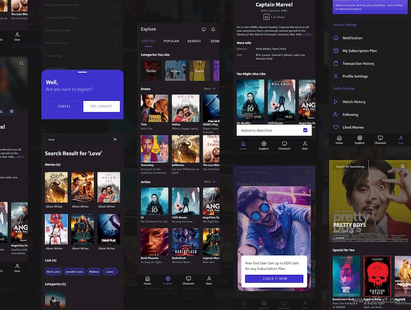 Movie Streaming App UI Kits-1.jpg