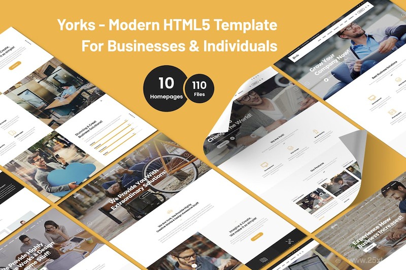 Yorks - Businesses & Individuals HTML5 Template.jpg