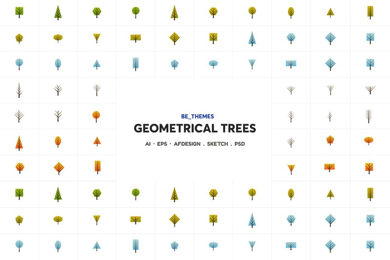 Geometrical Trees Icon Template.jpg