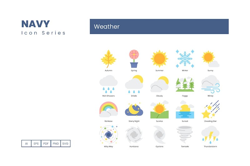 70 Weather Icons - Navy Series-4.jpg