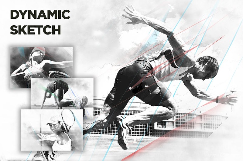 Dynamic Sketch CS3+ Photoshop Action-4.jpg
