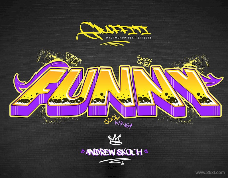 Graffiti Text Effects - 10 PSD - vol 2-8.jpg