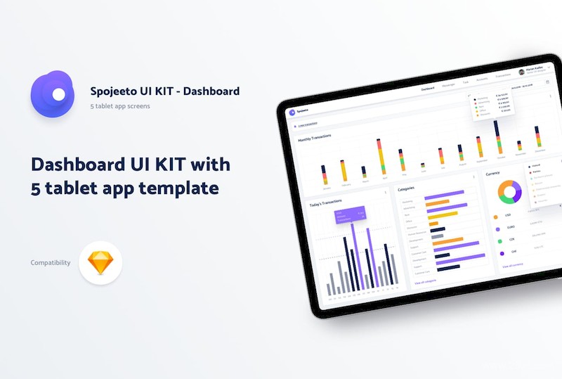 Spojeeto - Dashboard Tablet UI KIT-2.jpg