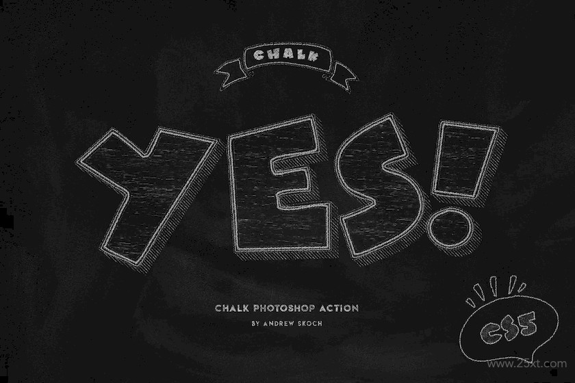 Chalk Lettering - Photoshop Action 2.jpg