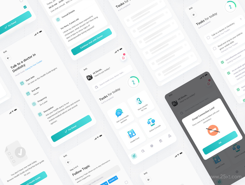 Doctor Plus - For Patient iOS UI Kit 10.jpg