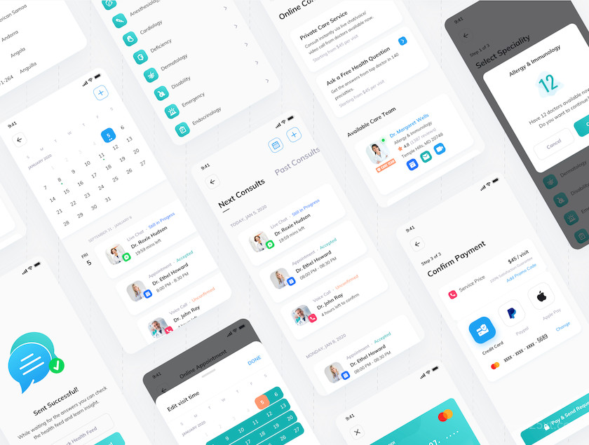 Doctor Plus - For Patient iOS UI Kit 9.jpg
