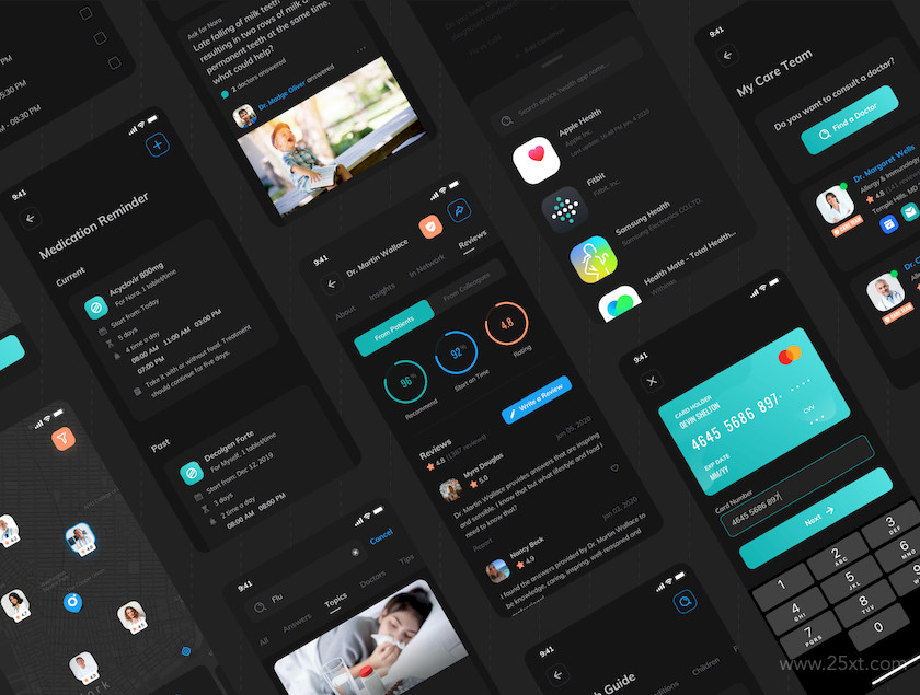 Doctor Plus - For Patient iOS UI Kit 8.jpg