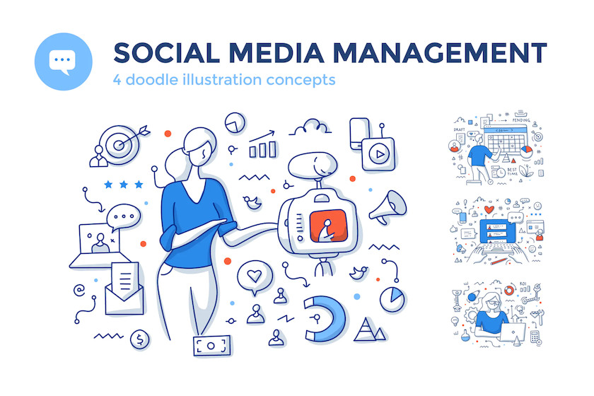 4 Social Media Management Color Line Concepts 2.jpg