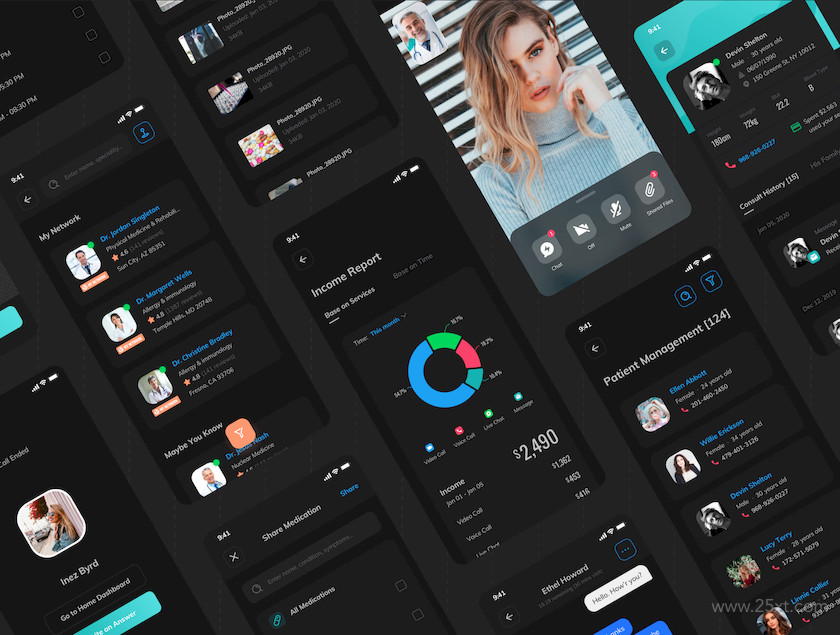 Doctor Plus - For Doctor iOS UI Kit 9.jpg