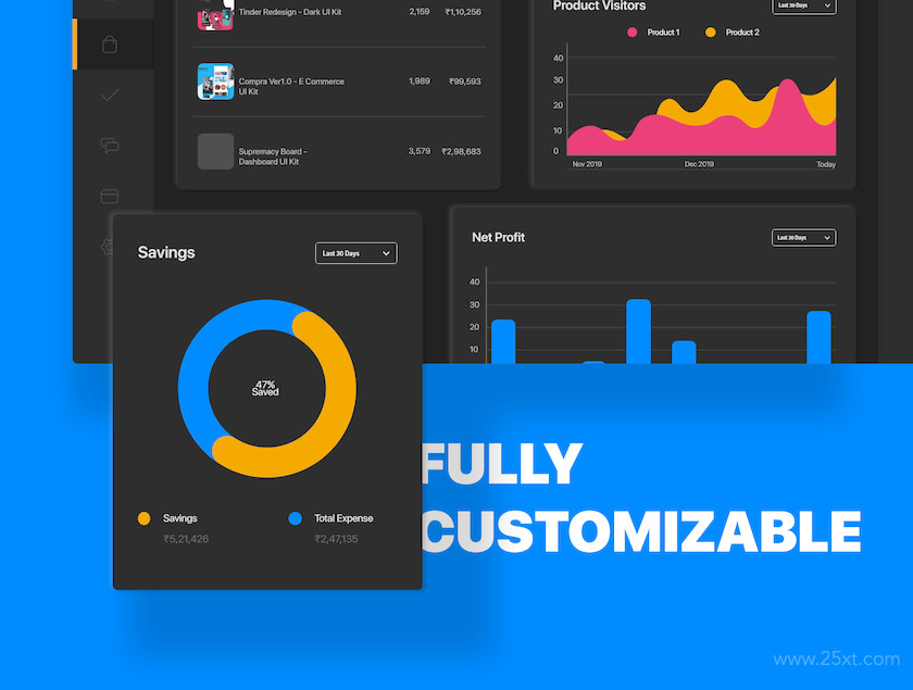 Neumorphic Dashboard Dark UI Kit 4.jpg