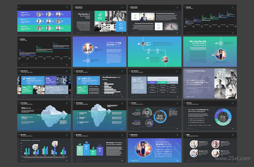 X Note (VOL.02) - Powerpoint Template _5.jpg