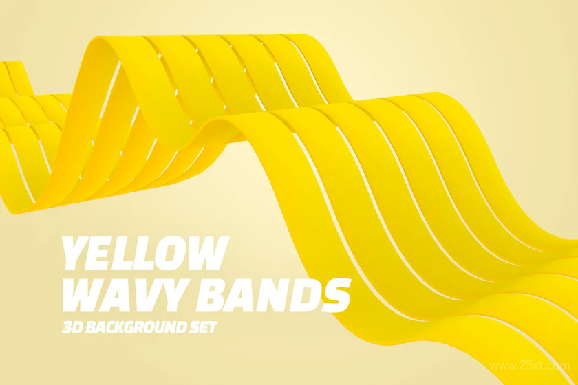 Yellow Wavy Volume Stripes Background Set 5.jpg