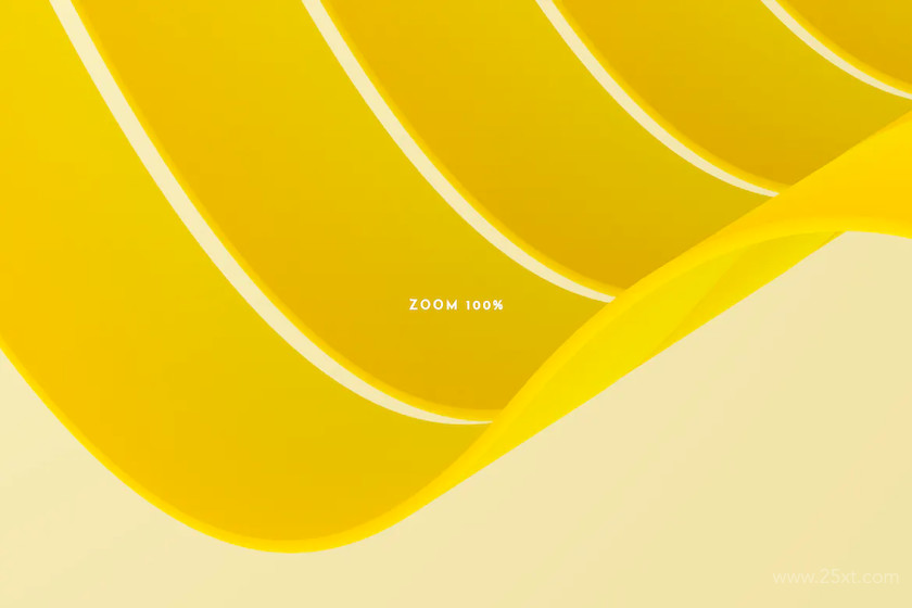 Yellow Wavy Volume Stripes Background Set 3.jpg