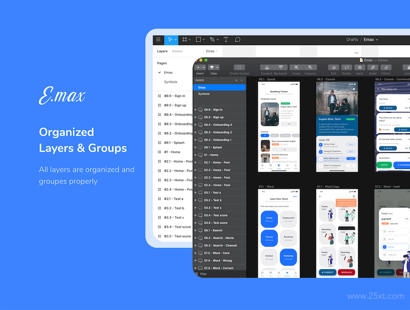 Emax English Learn UI KIT 3.jpg