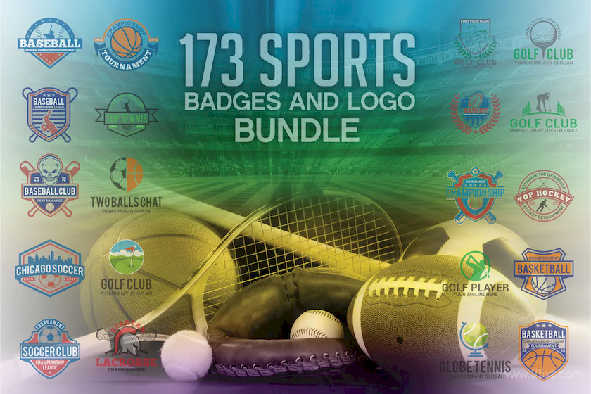 173 Sports Badges and Logo Bundle 4.jpg