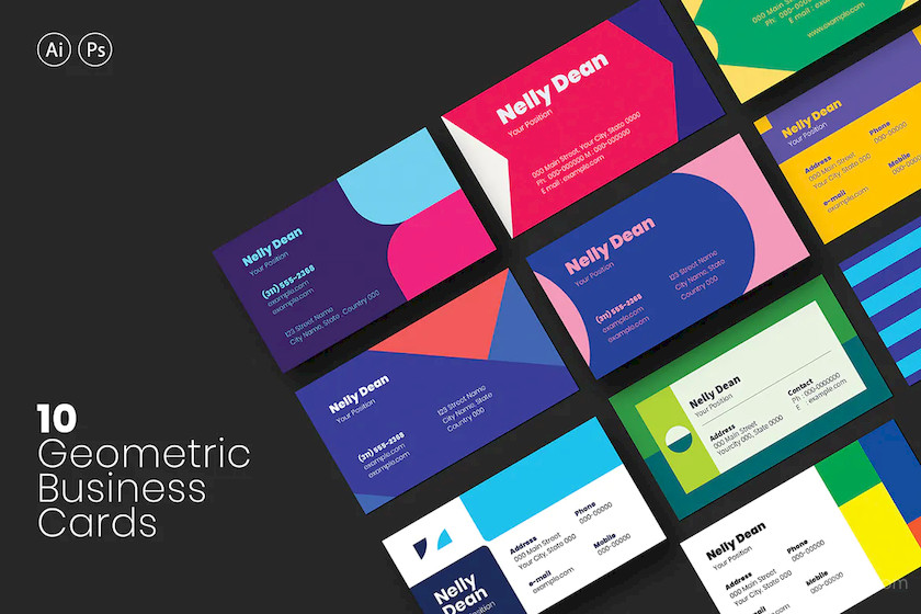 10 Geometric Business Cards Bundle 7.jpg