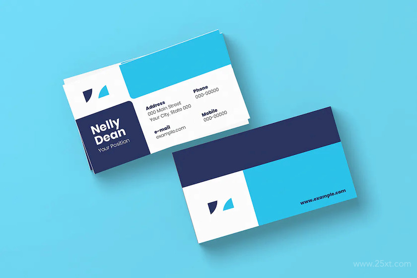 10 Geometric Business Cards Bundle 2.jpg