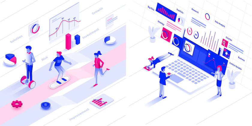 Modern flat design isometric illustration kit 1.jpg