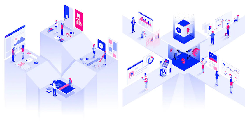 Modern flat design isometric illustration kit 6.jpg