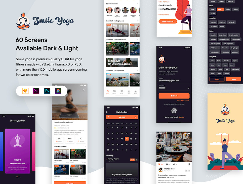 Smile 2.0 - Yoga UI Kit 1.jpg