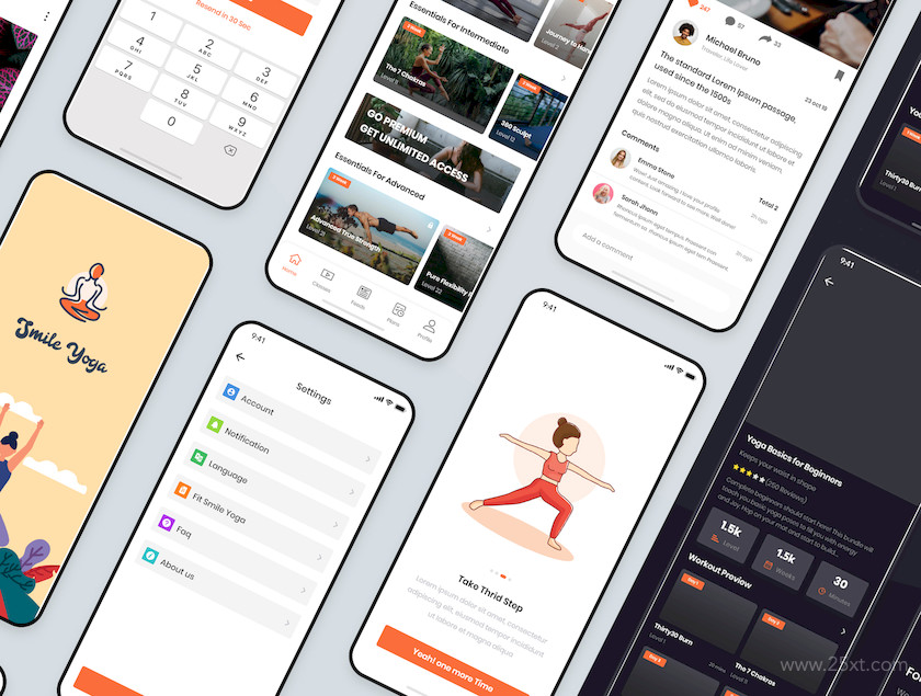 Smile 2.0 - Yoga UI Kit 6.jpg