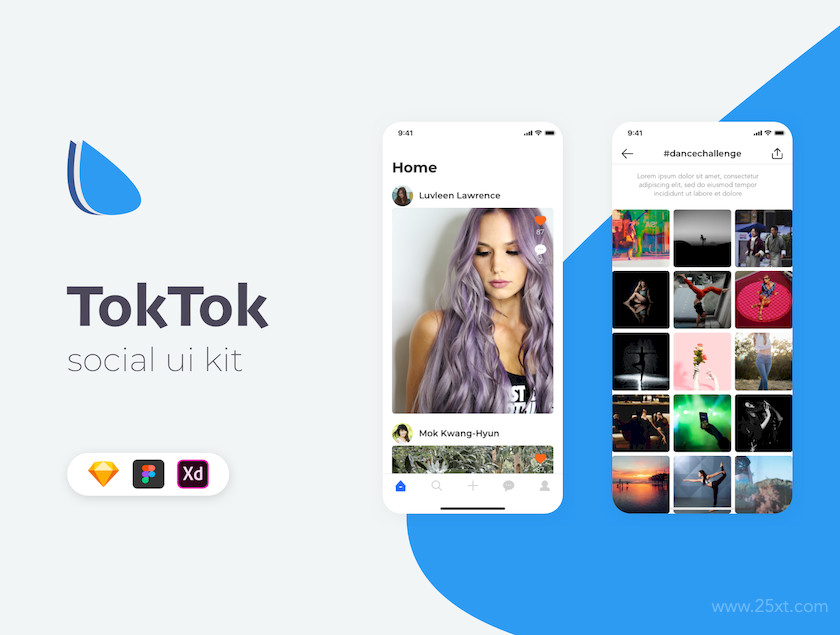 TokTok Social UI Kit 1.jpg