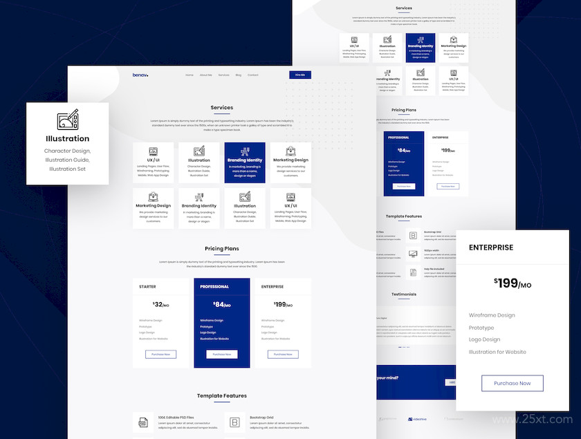Benav - Personal Portfolio Template 3.jpg