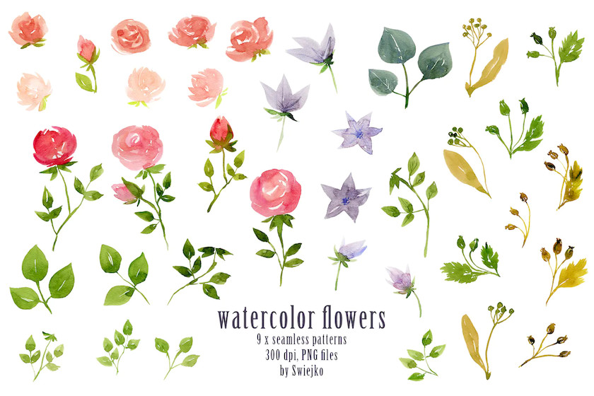 Watercolor flowers and backgrounds 5.jpg