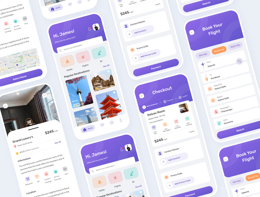 Travo Apps - UI KIT for Travel Flight and Hotel 5.jpg