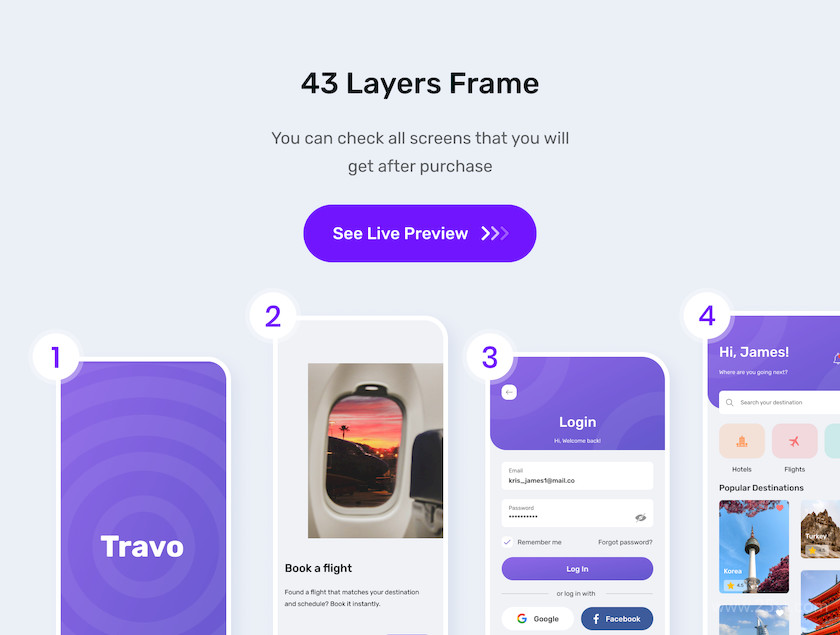 Travo Apps - UI KIT for Travel Flight and Hotel 2.jpg