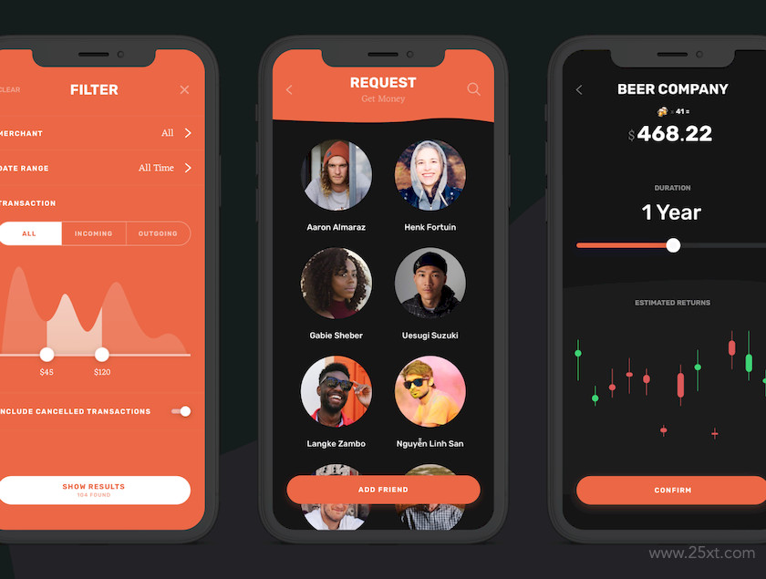 Fly - Banking Investment Mobile UI Kit4.jpg