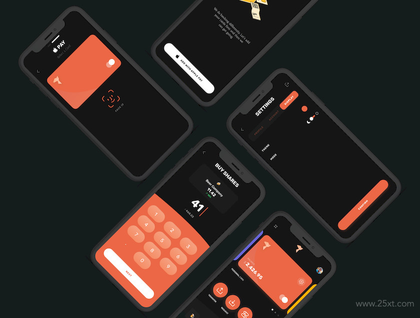 Fly - Banking Investment Mobile UI Kit5.jpg