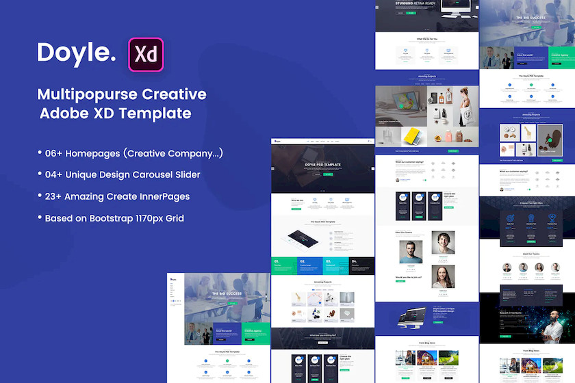 Doyle - Creative Multipurpose Adobe XD Template.jpg
