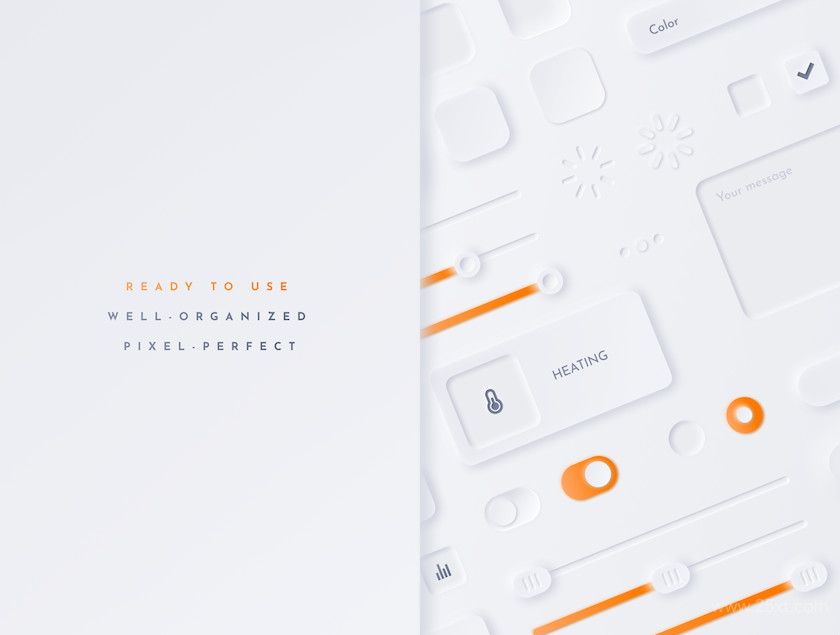 Neumorphic Soft UI Kit - NEU 7.jpg