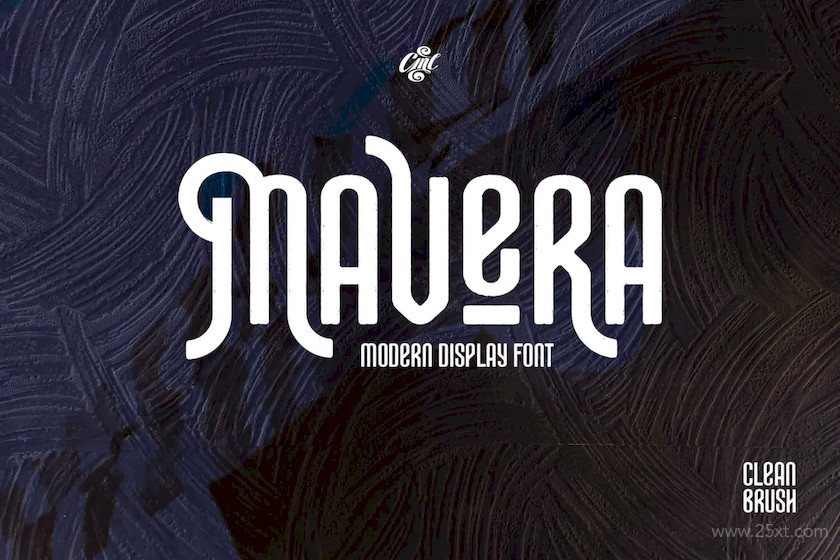 Mavera - Modern Display Font10.jpg