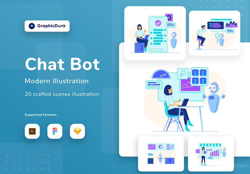 Chatbot - Artificial Intelligence Illustration 5.jpg