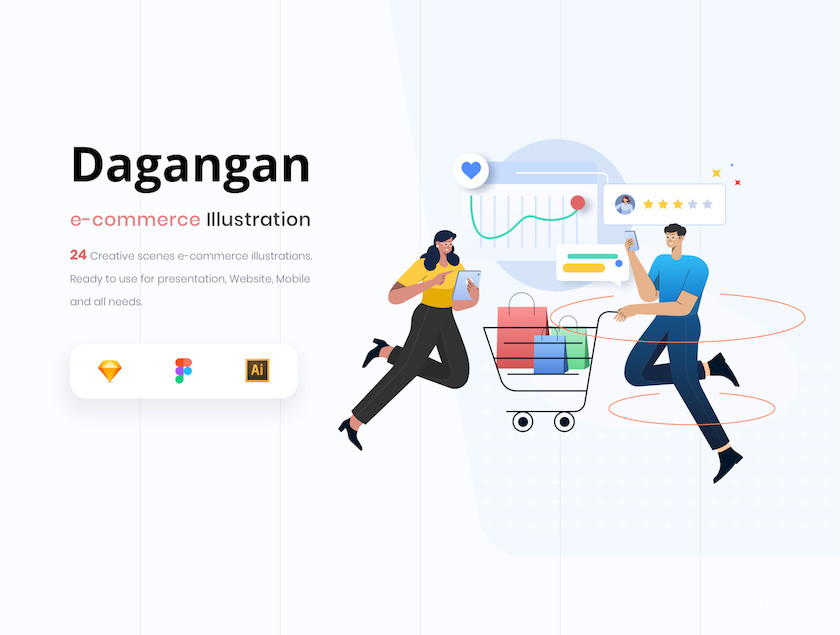 Dagangan - E-commerce and Business Illustration Pack1.jpg