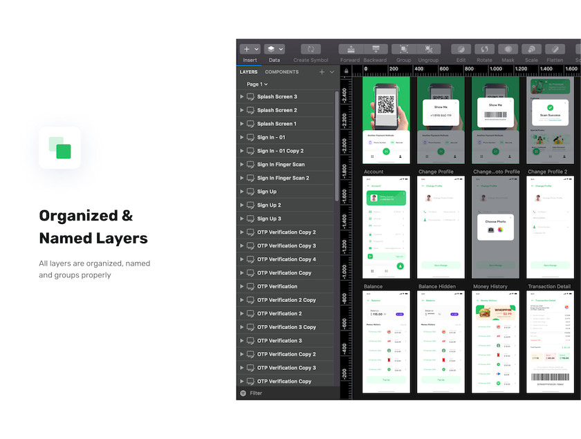 Wallie - Digital Wallet App UI KIT 1.jpg