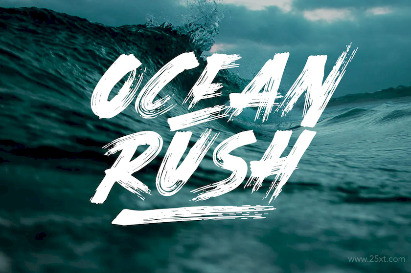 Ocean Rush - Brush Font3.jpg